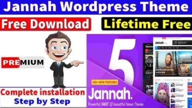Jannah WordPress Theme Premium Free Download 2023