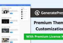 Generatepress Premium Theme License Key Lifetime Free 2023