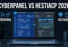 CyberPanel vs HestiaCP comparison 2026 best VPS control panel