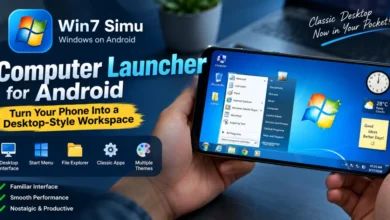 Computer Launcher for Android: Desktop-Style Workspace
