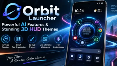 Orbit Launcher: Powerful AI Features & 3D HUD Themes